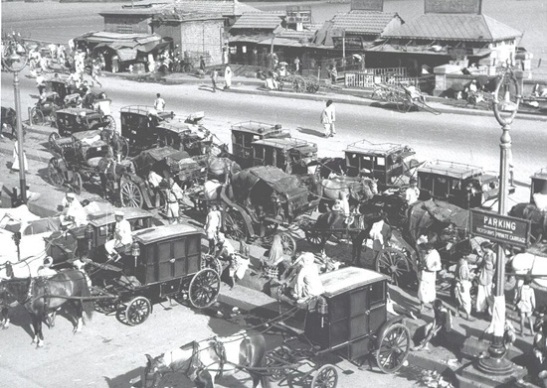 pictures of Calcutta in 1960s, transport in Calcutta in 1950s